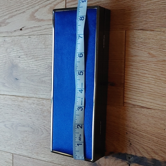 Call it Spring. Clutch. Like new. Metallic and Blue. - Picture 5 of 9